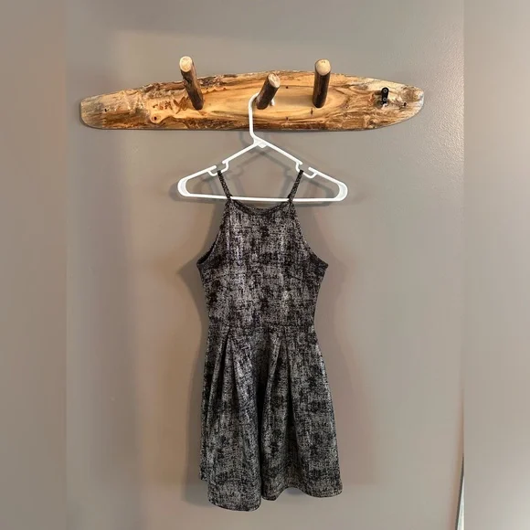 Soprano | Dresses | Shimmery Gold And Black Mini Dress Strappy And Swingy Skater  Dress | Poshmark